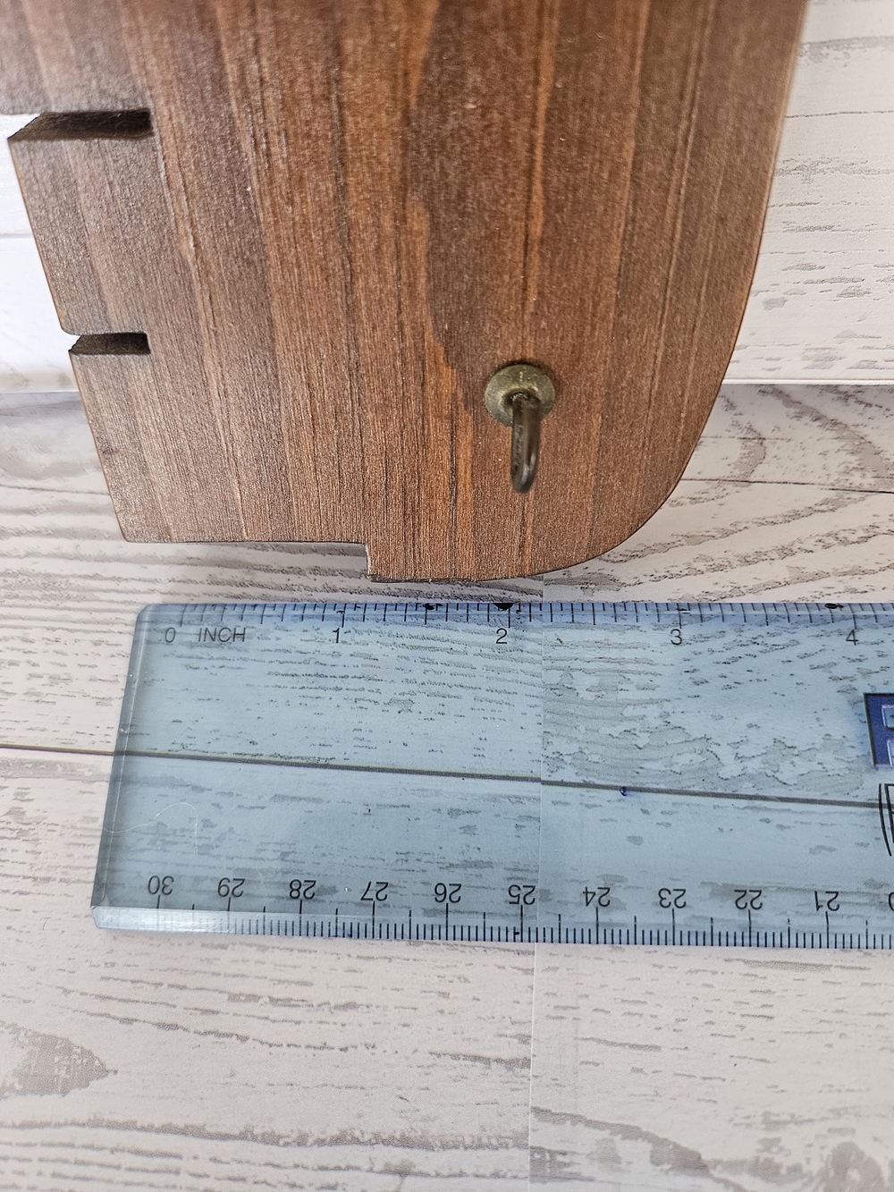 VINTAGE WOODEN KEY HOLDER - Picture 5 of 7